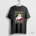 Official Santa Im Into Fitness Cookie In My Mouth Ugly Christmas Ornaments