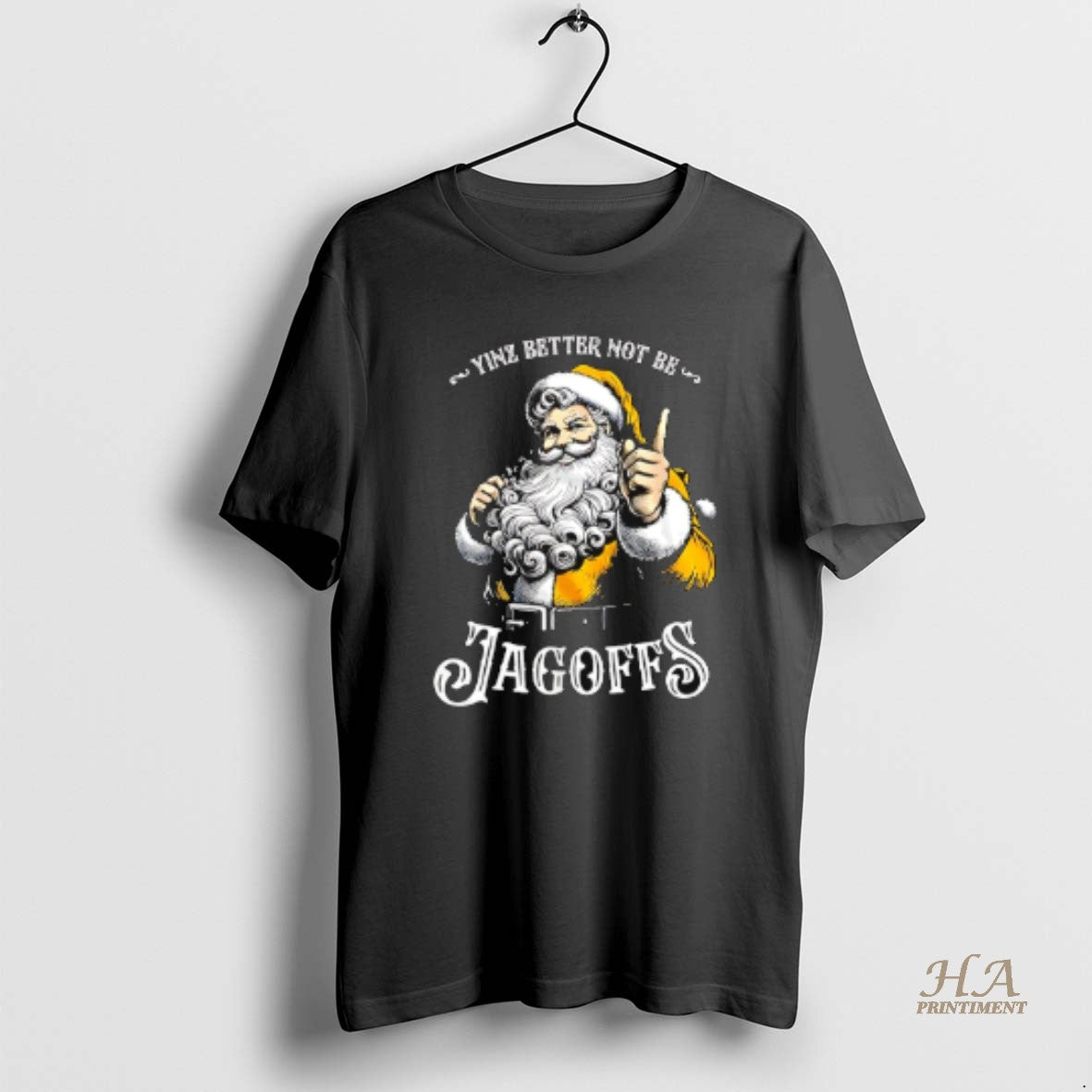 Official Santa Yinz Better Not Be Jagoffs Christmas