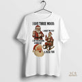 Official Santa Claus I Have Three Moods Are You Fucking Kidding Me Christmas Shirt