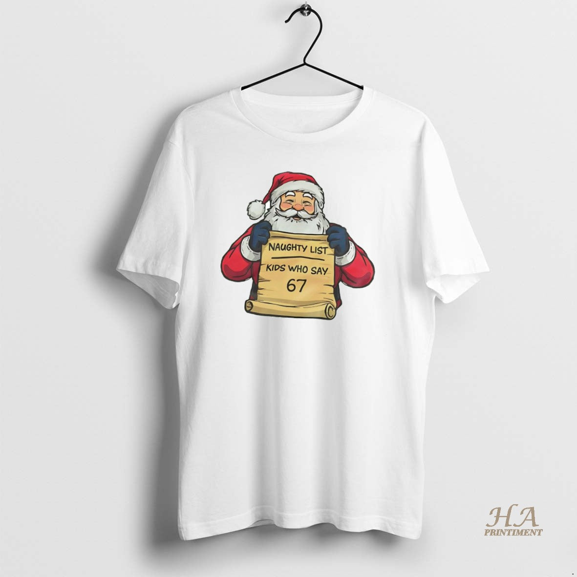 Official Santa Naughty List Kids Who Say 67 Christmas