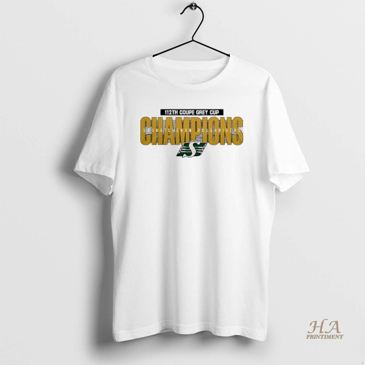 Official Saskatchewan Roughriders 112th Grey Cup Champs 2025