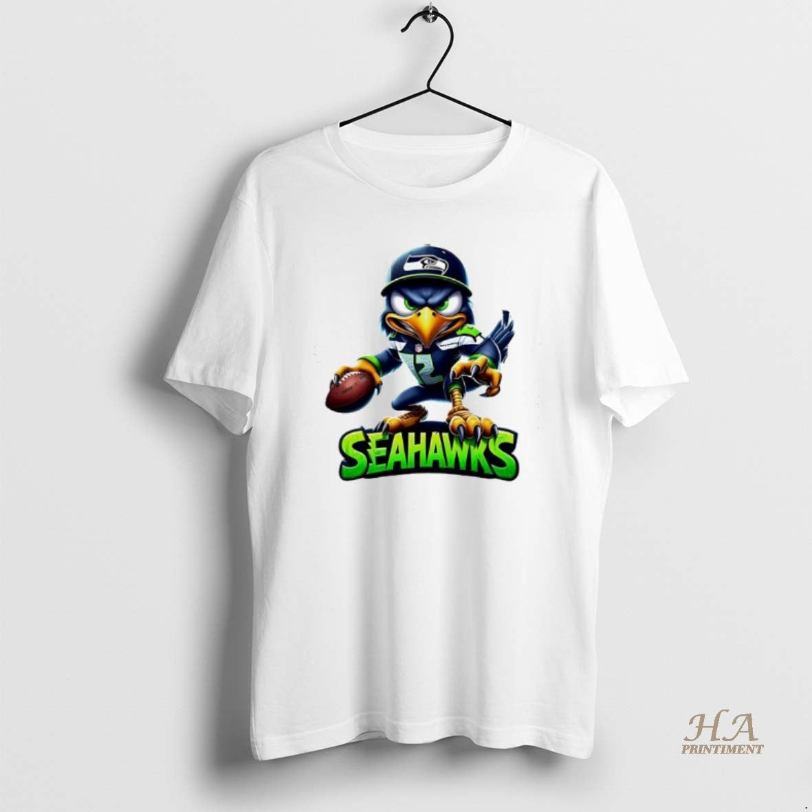 Official Seahawks Football Wicking Funny Logo