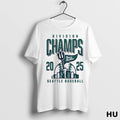 Official Seattle Baseball Best In The West 2025 Division Champions T Shirt
