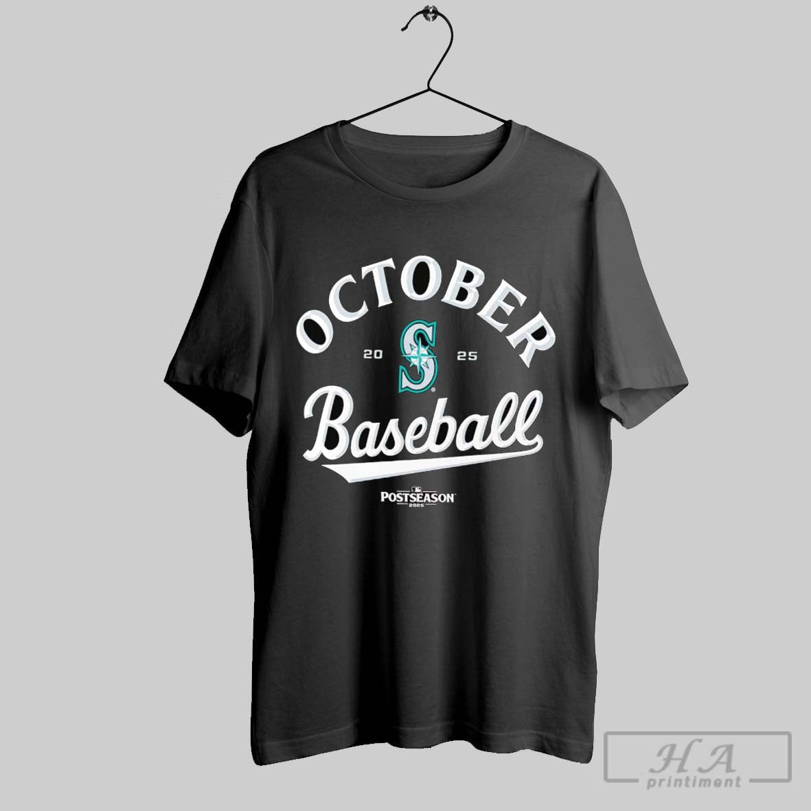 Official Seattle Mariners 2025 Mlb Postseason October Baseball