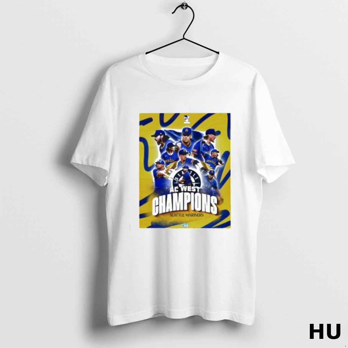 Official Seattle Mariners Mlb Baseball Legend Al West Champions 2025 T Shirt