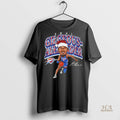 Official Shai Gilgeous Alexander Santa Cartoon Oklahoma City Thunder Christmas Chriast Shirt