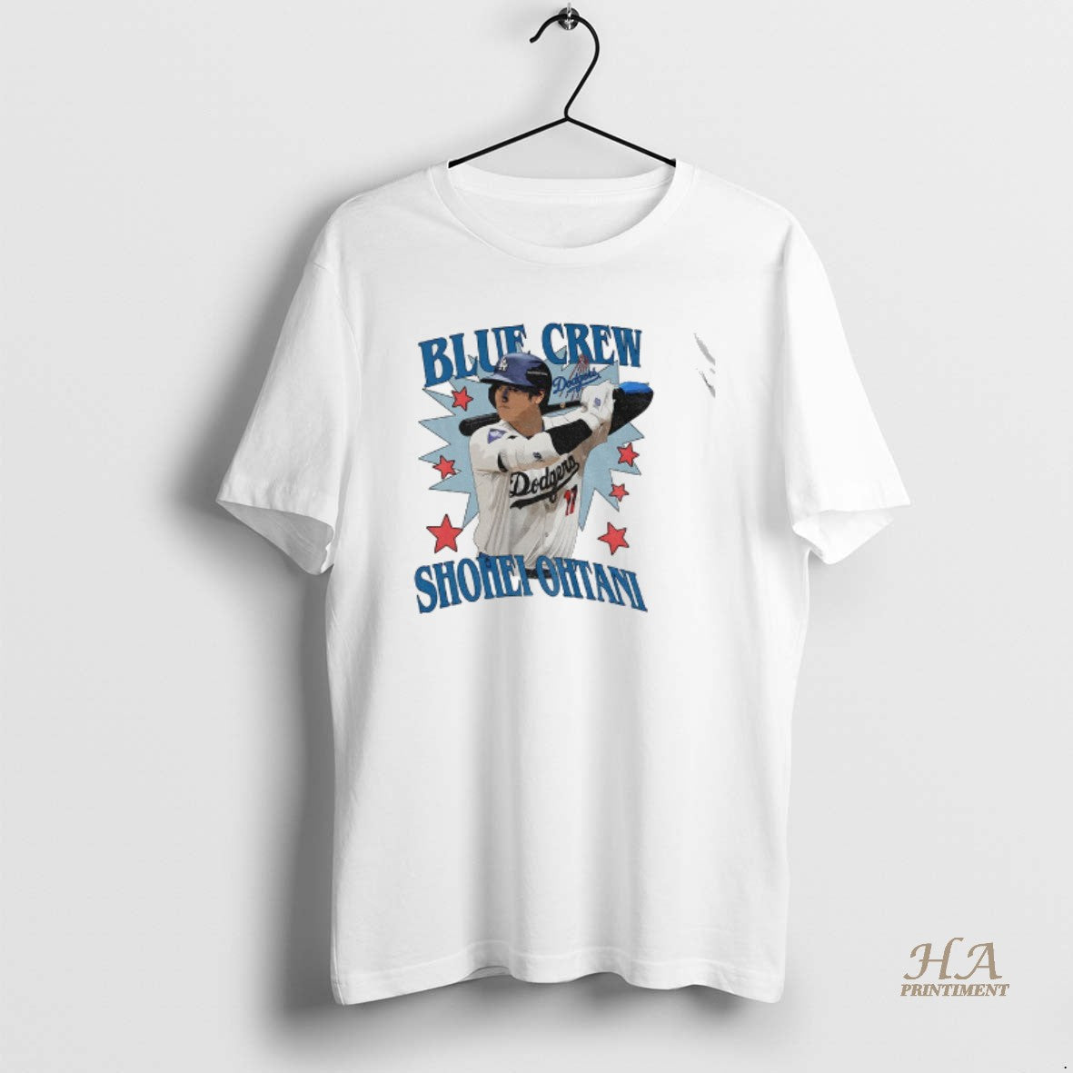 Official Shohei Ohtani Blue Crew Los Angeles Dodgers Baseball Players World Series 2025