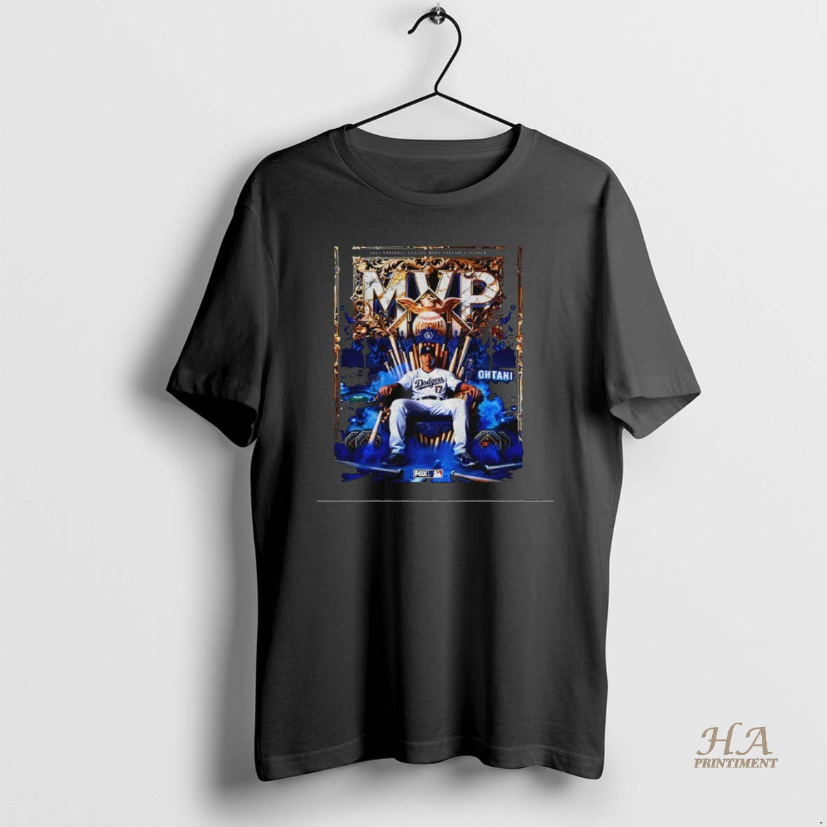 Official Shohei Ohtani King Mvp 17 Los Angeles Dodgers Fox Mlb Baseball 2025