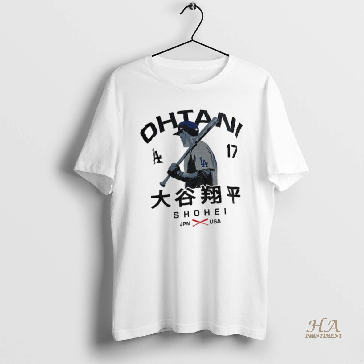 Official Shohei Ohtani Los Angeles Dodgers Jpn Usa Baseball Player Mlb 2025 Vintage