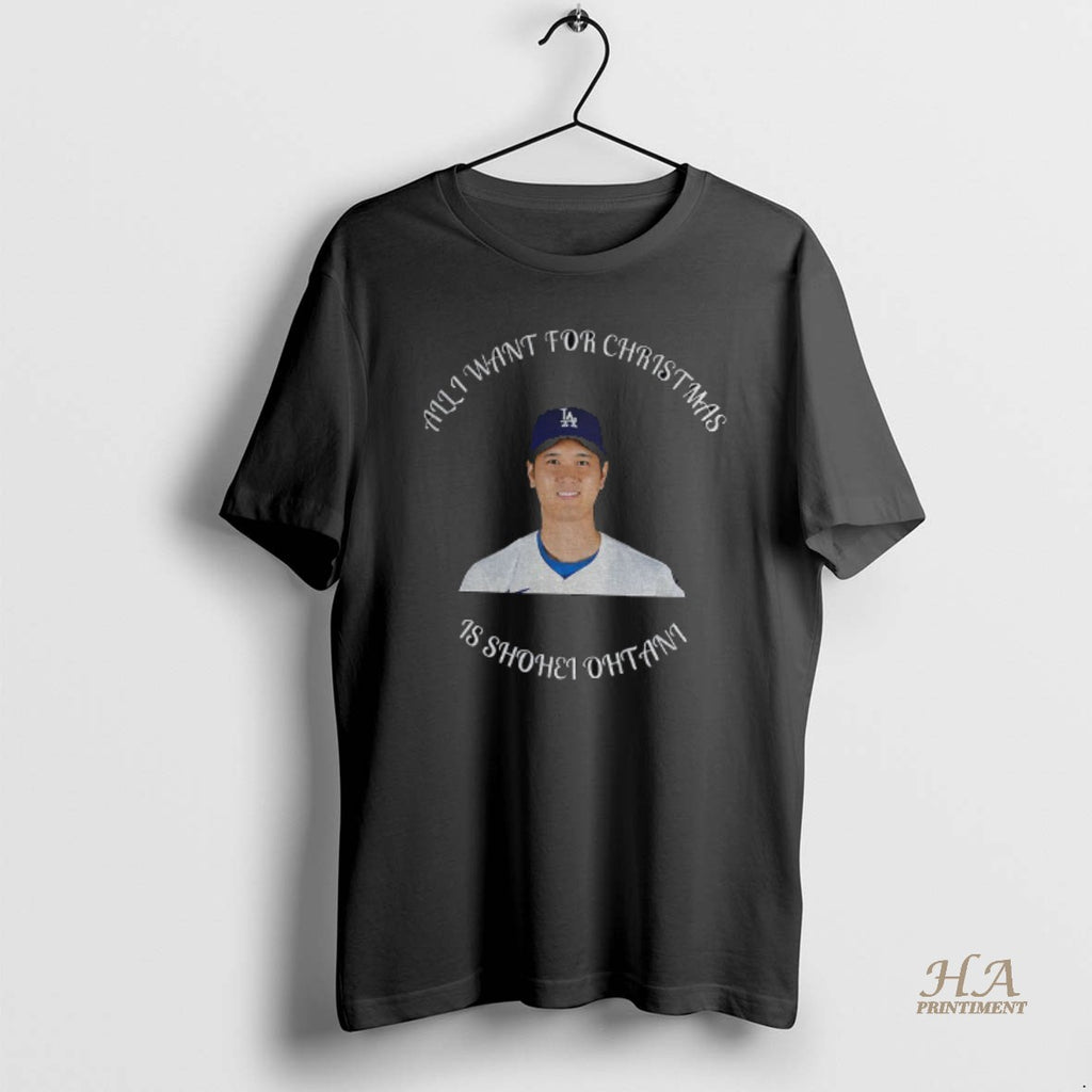 Official Shohei Ohtani Los Angeles Dodgers All I Want For Christmas