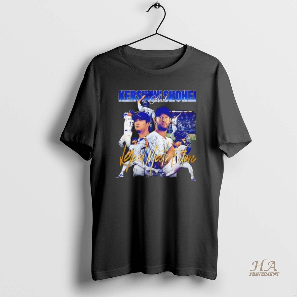 Official Shohei Ohtani And Clayton Kershaw Los Angeles Dodgers Legend Meets Future