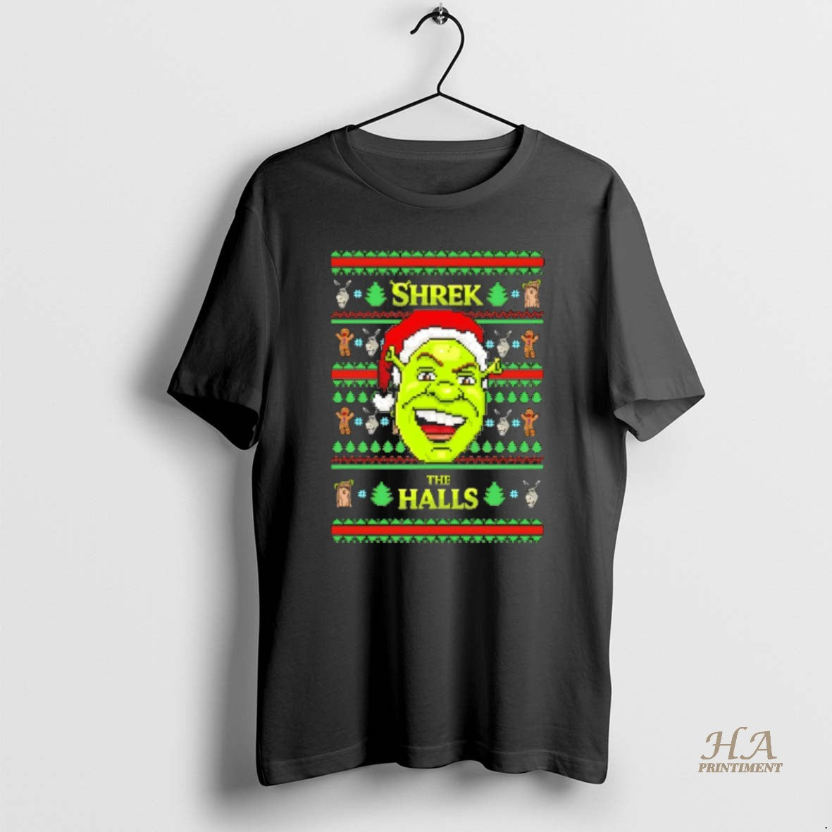 Official Shrek The Halls Merry Christmas