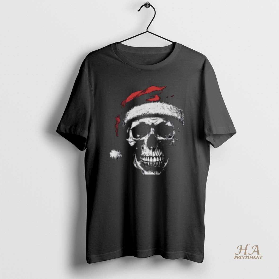 Official Skeleton Santa Gothic Christmas