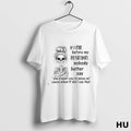 Official Skeleton If I Die Before My Husband Nobody Better Say Ladies T Shirt