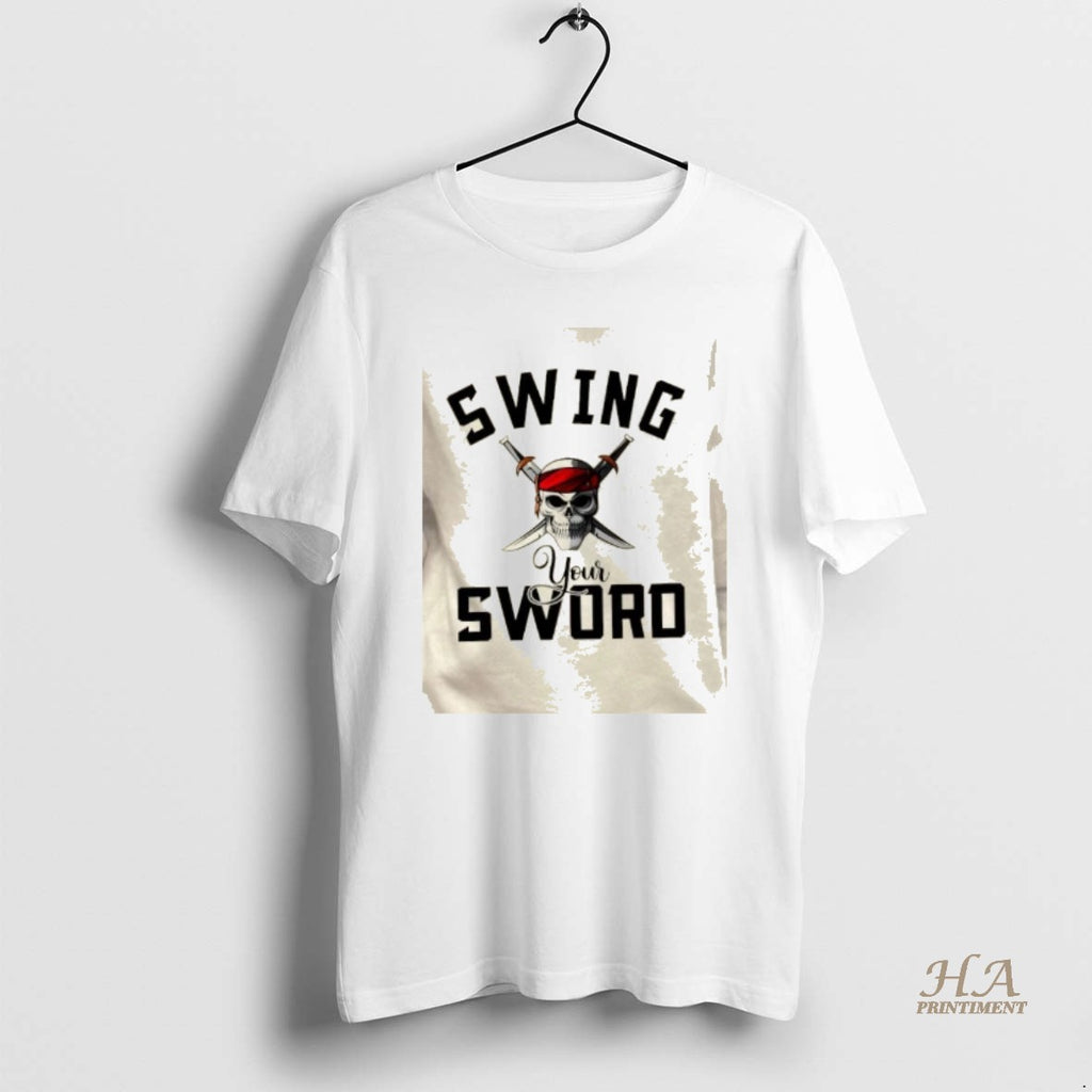 Official Skull Swing Your Sword Hall State Rip Mike Coach Rest In Peace
