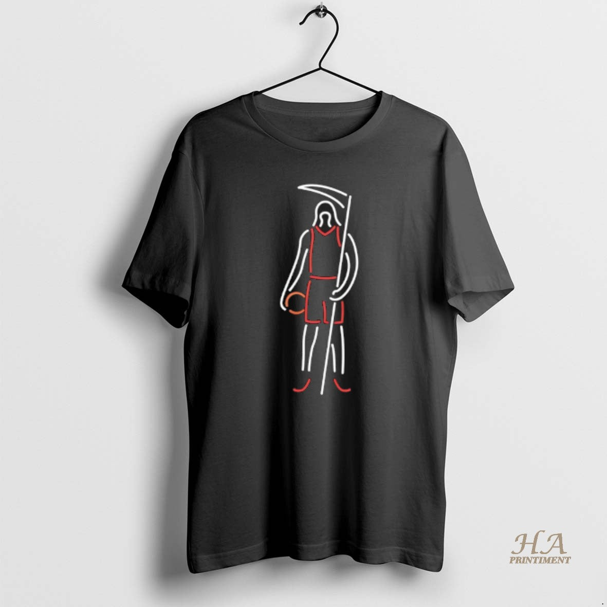 Official Slim Reaper Kevin Durant Houston Rockets Neon