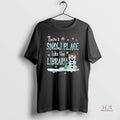 Official Snowman Theres Snow Place Library Merry Christmas Long Sleve