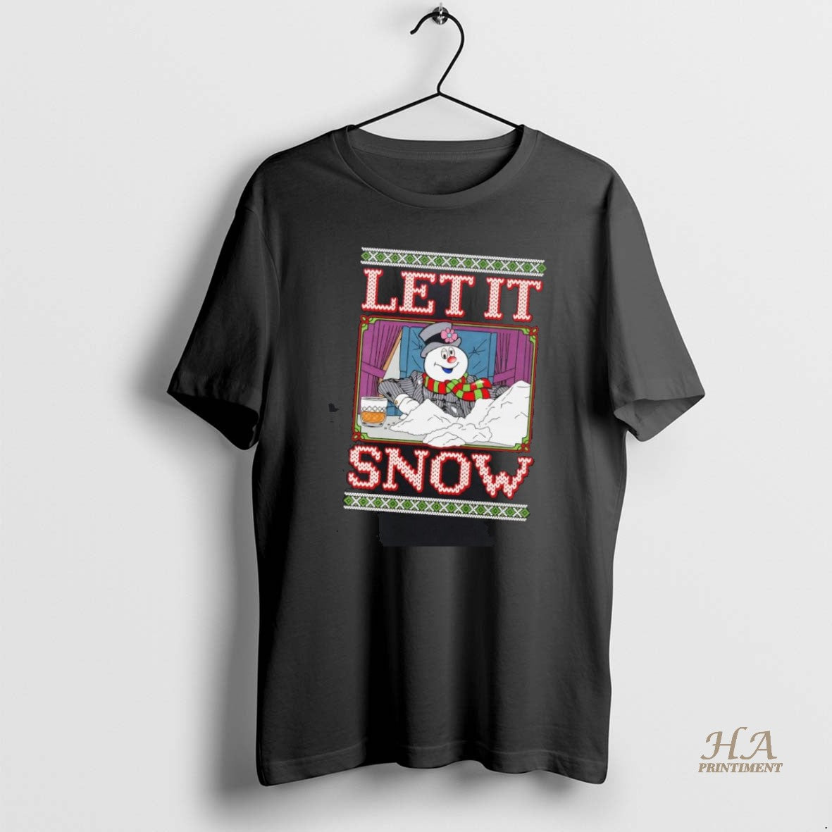 Official Snowman Let It Snow Ugly Christmas