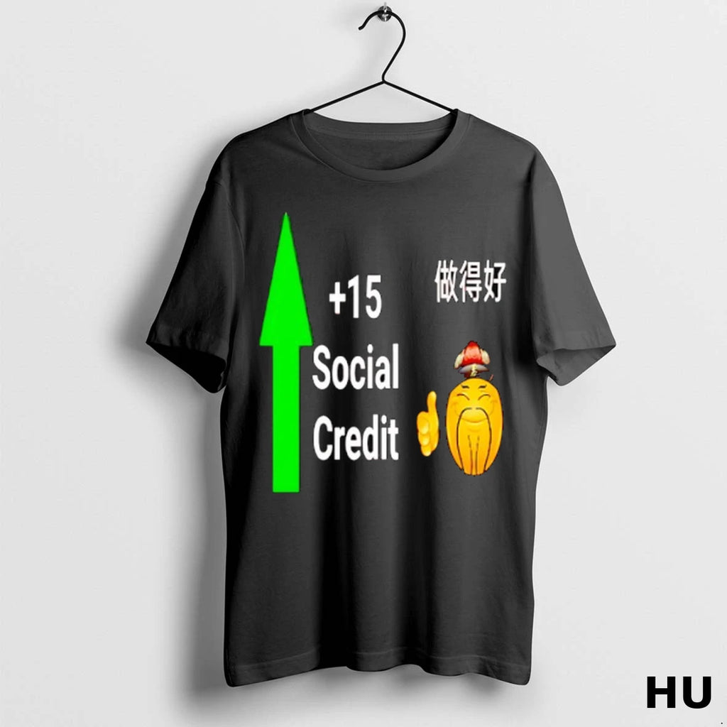 Official Social Credit Score T Shirt