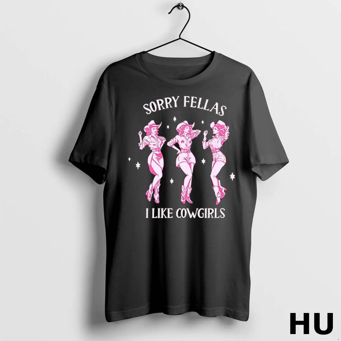 Official Sorry Fellas I Like Cowgirls T Shirt
