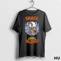 Official Spooky Snake Loves Halloween Ornaments T Shirt