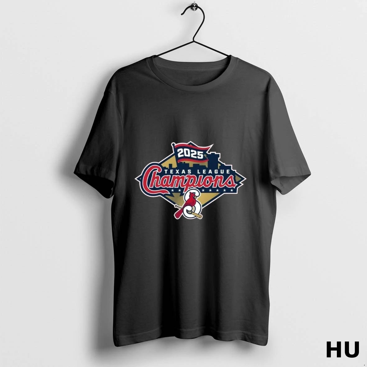 Official Springfield Cardinals Baseball 2025 Texas League Championship Logo T Shirt