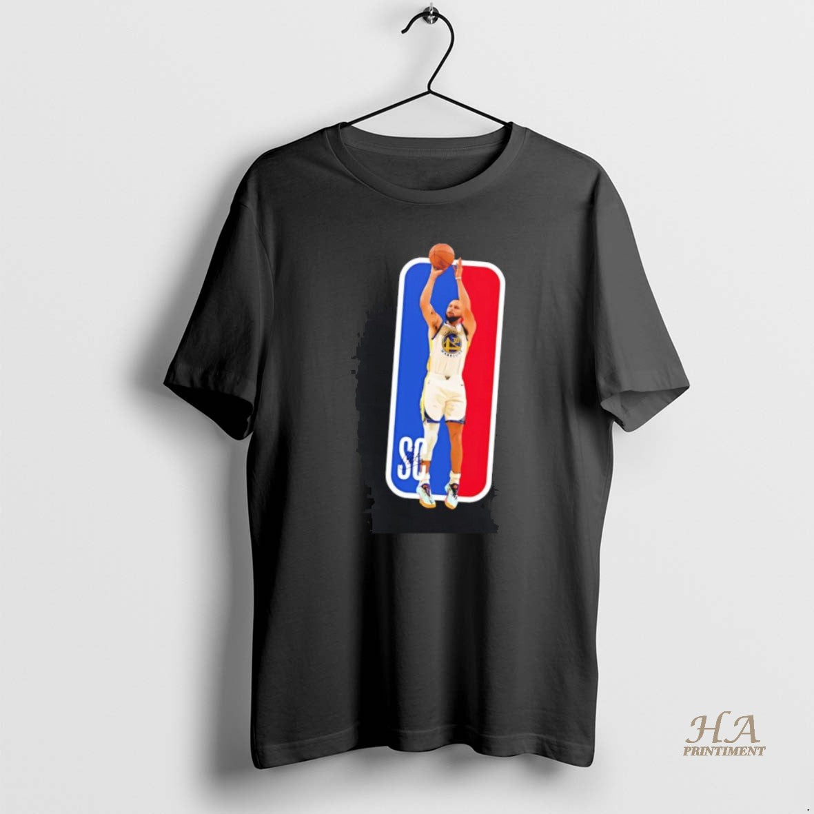 Official Steph Curry Basketball Logo Golden State Warriors