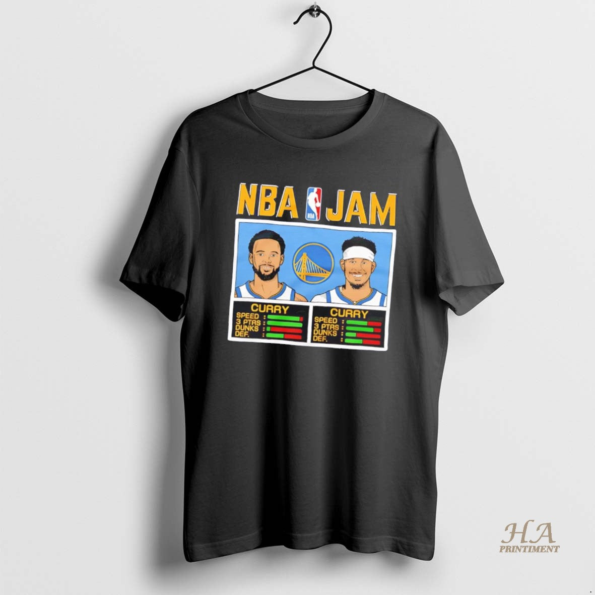 Official Stephen And Seth Curry Nba Jam Golden State Warriors