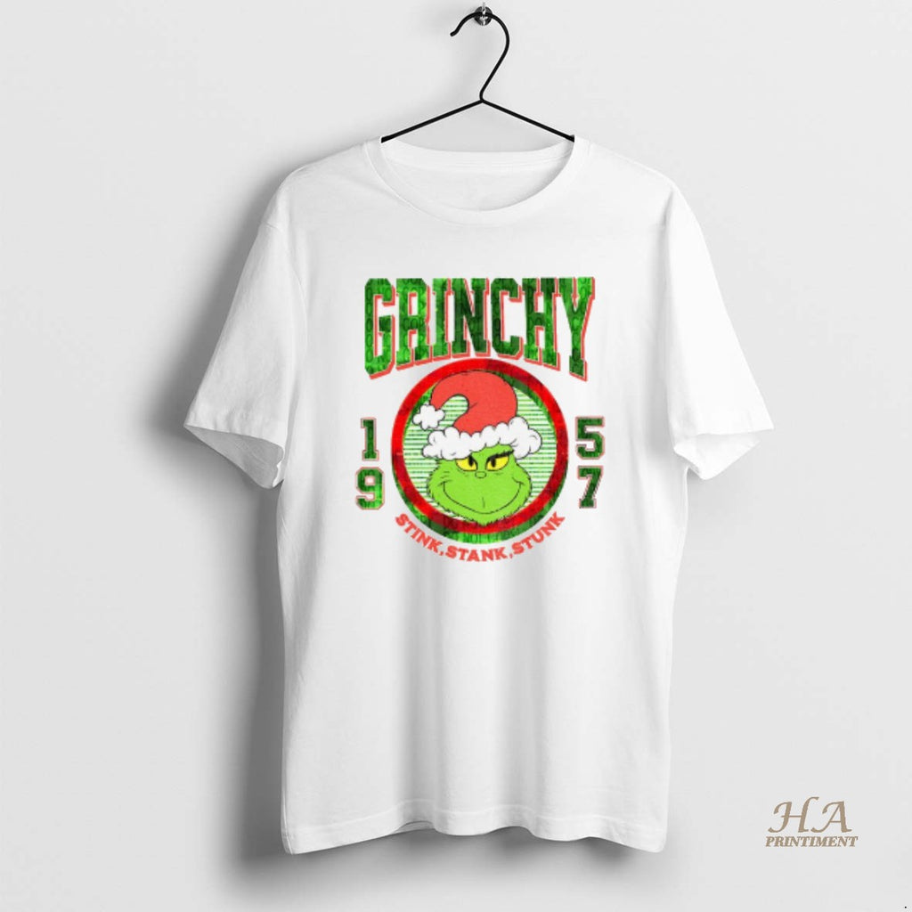 Official Stink Stank Stunk Santa Grinch Santa Claus 1957 Merry Christmas