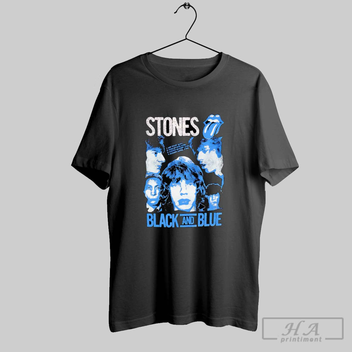 Official Stones Black And Blue