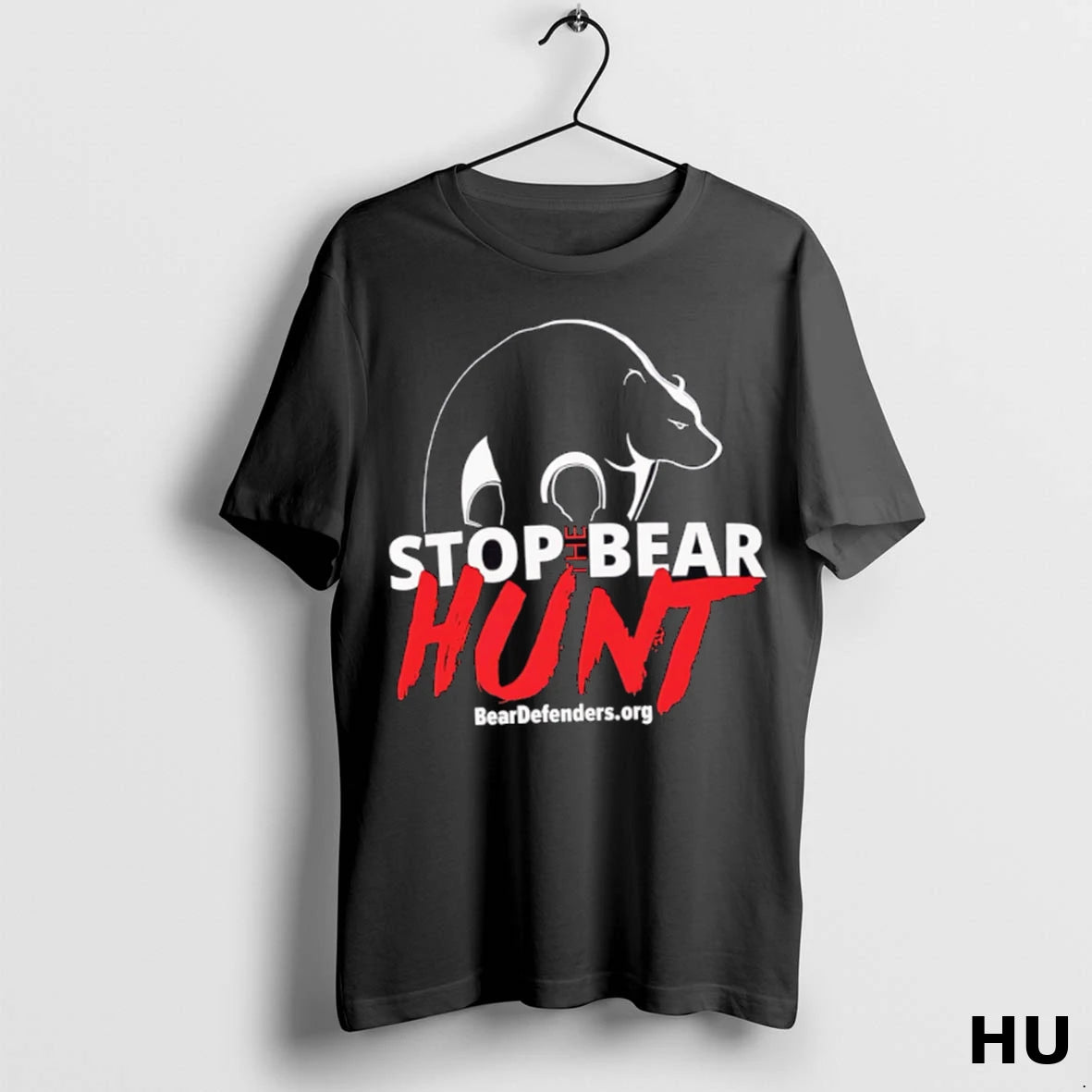 Official Stop The Bear Hunt T Shirt