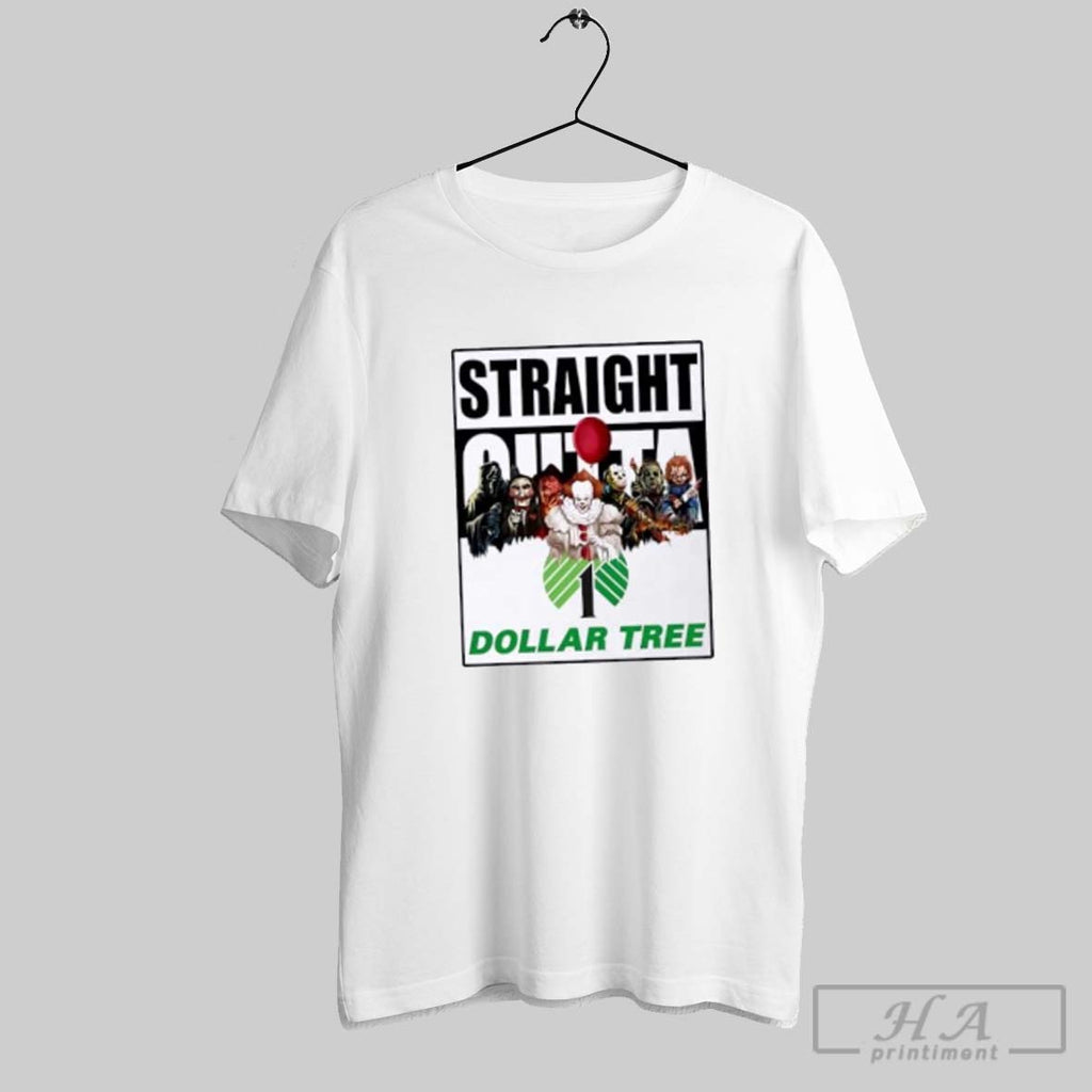 Official Straight Outta Dollar Tree Horror Movies Halloween