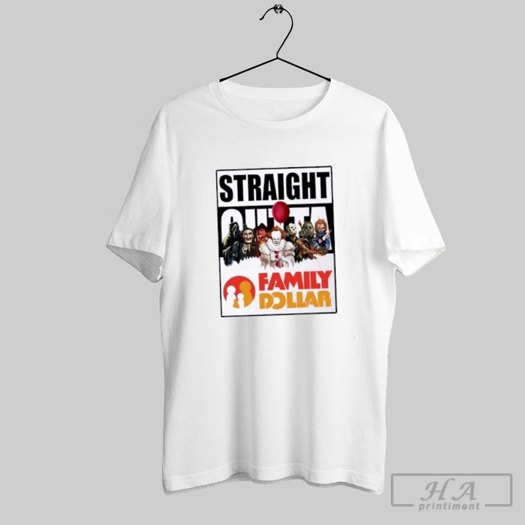 Official Straight Outta Family Dollar Horror Movies Halloween