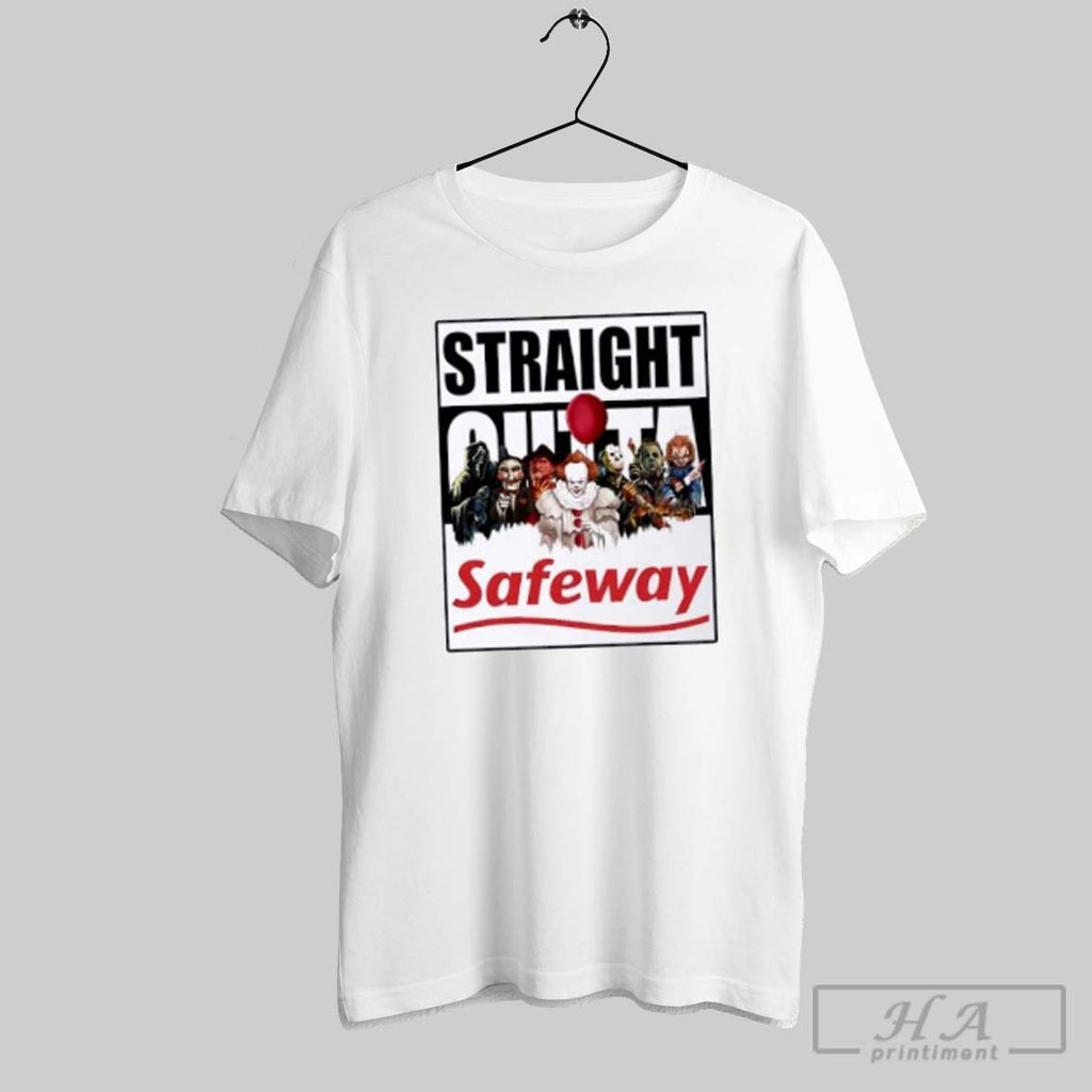 Official Straight Outta Safeway Horror Movies Halloween