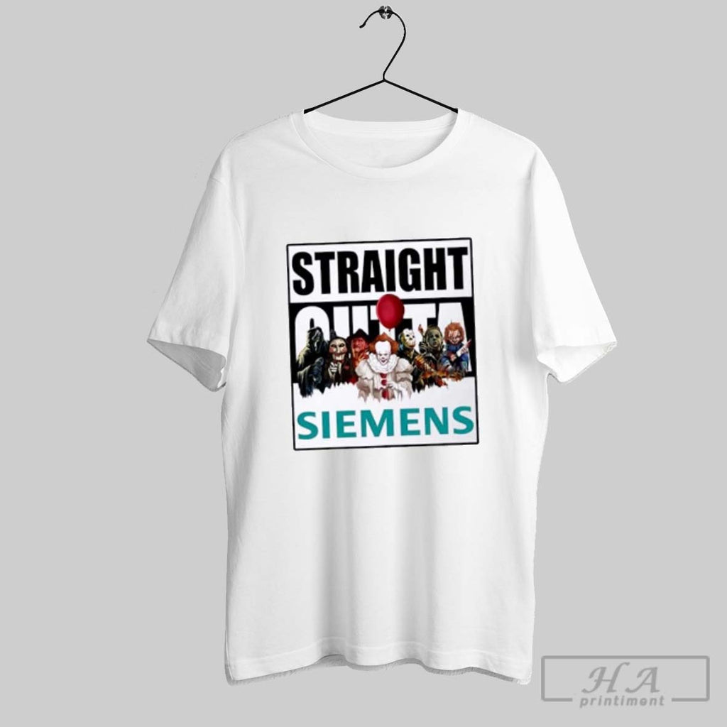 Official Straight Outta Siemens Horror Movies Halloween