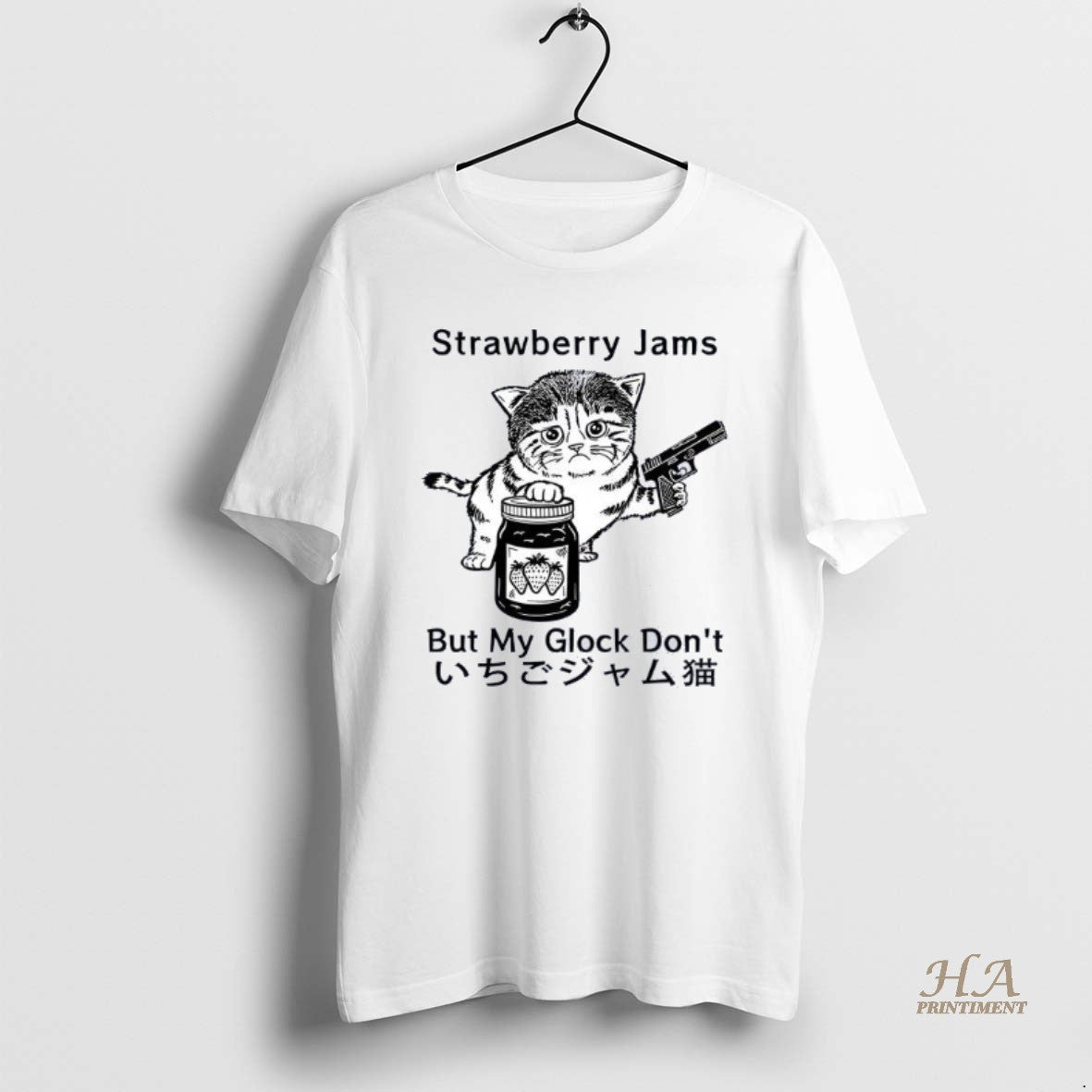 Official Strawberry Jams But My Glock Dont Cat
