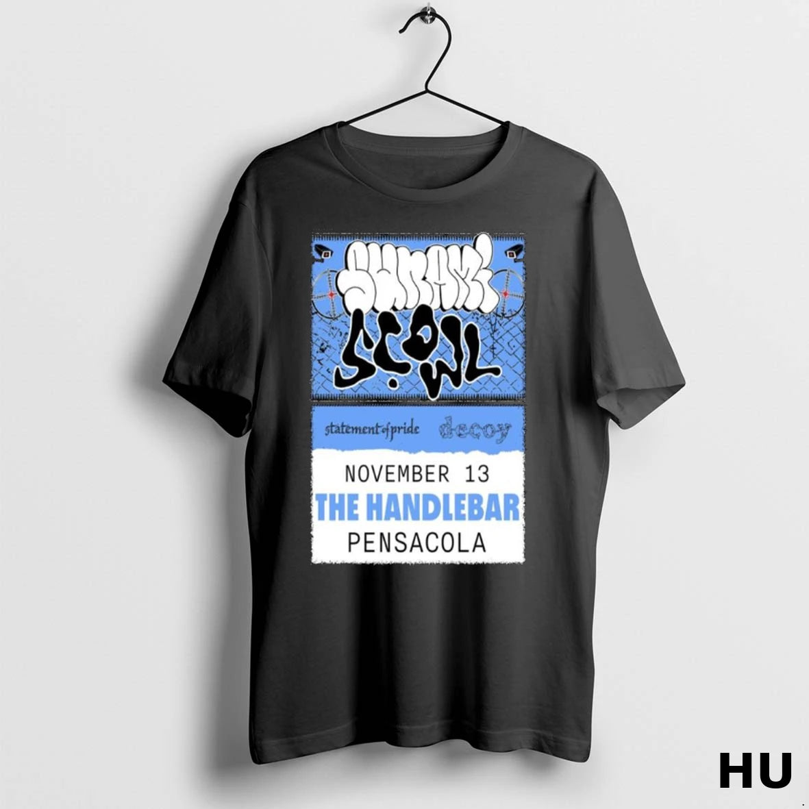 Official Sunami Scowl In Pensacola Fl Tour Nov 13 2025 Long Sleve T Shirt
