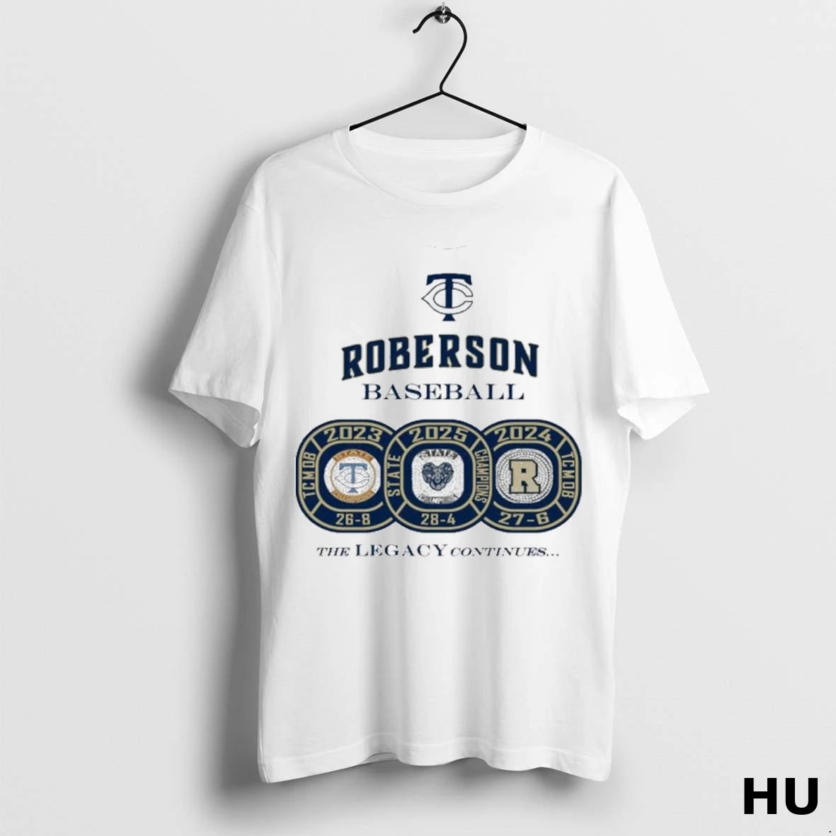 Official T C Roberson Baseball 2023 2025 The Legacy Continues New T Shirt