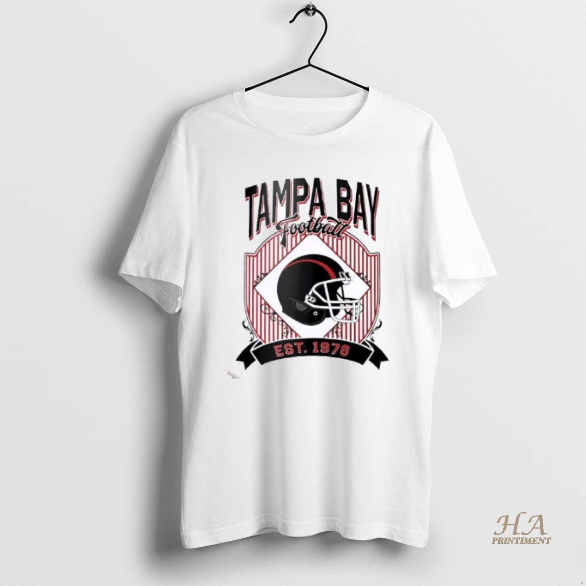 Official Tampa Bay Buccaneers Football Vintage Style Ornaments White