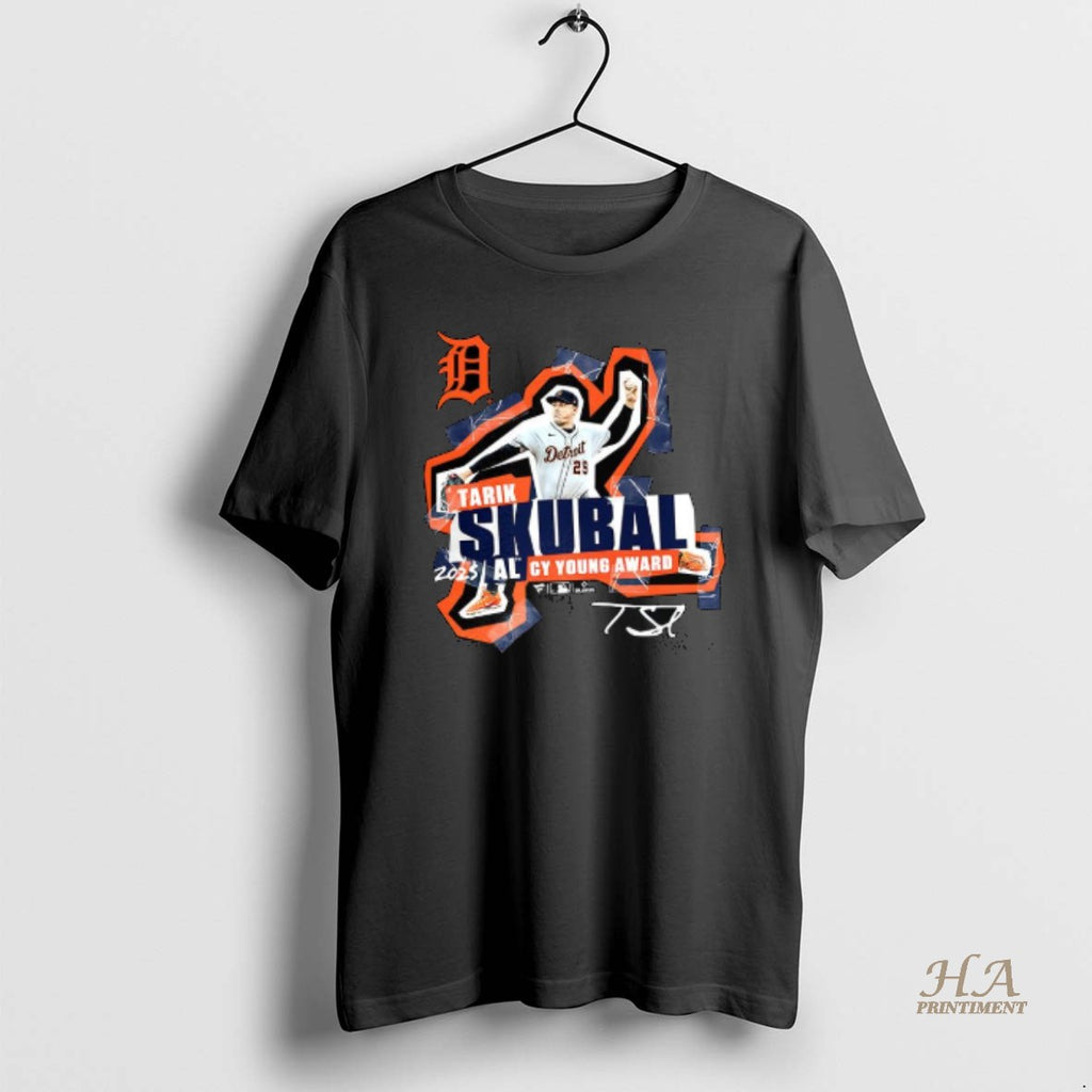 Official Tarik Skubal Detroit Tigers 2025 National League Cy Young Award Winner Signature