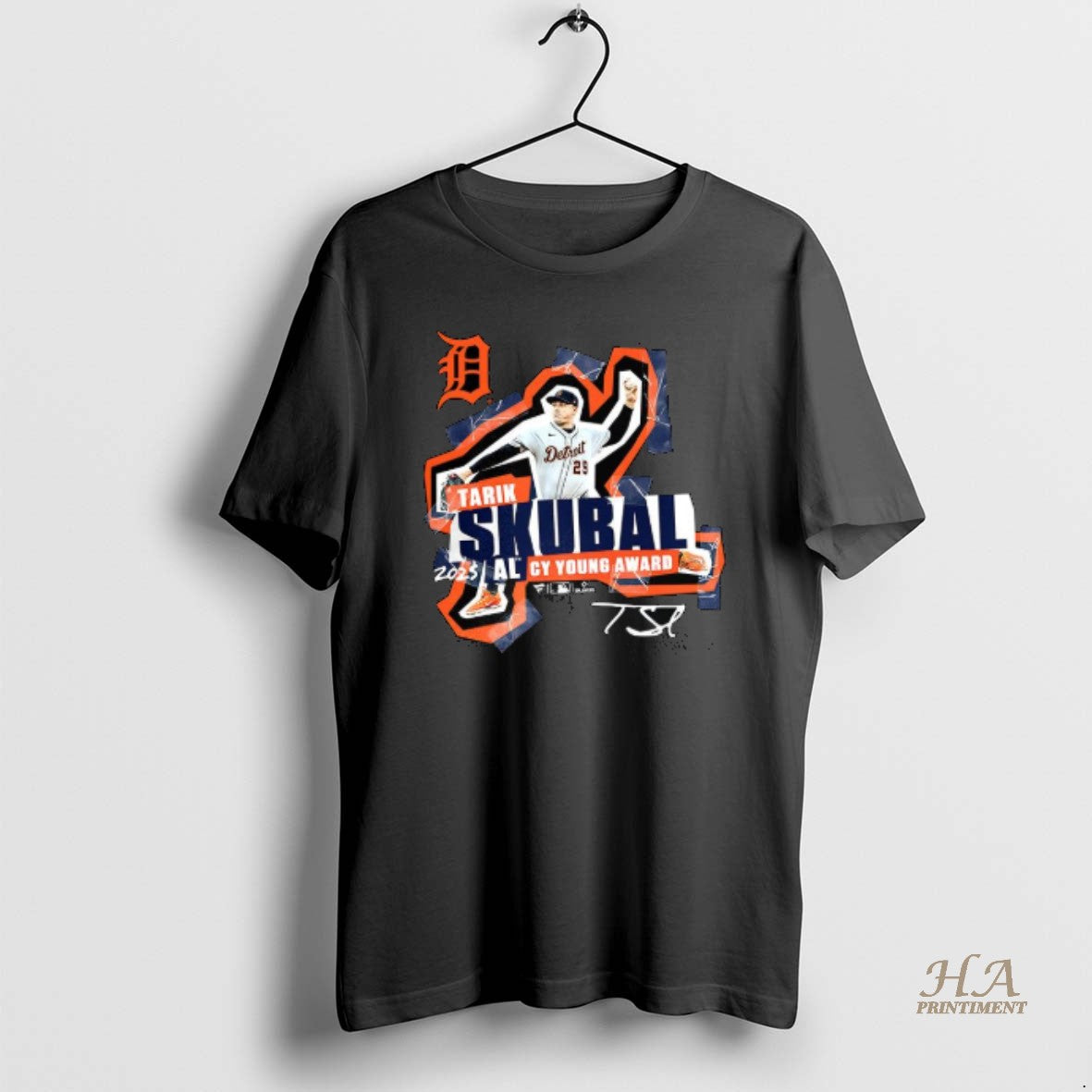 Official Tarik Skubal Detroit Tigers 2025 National League Cy Young Award Winner Signature