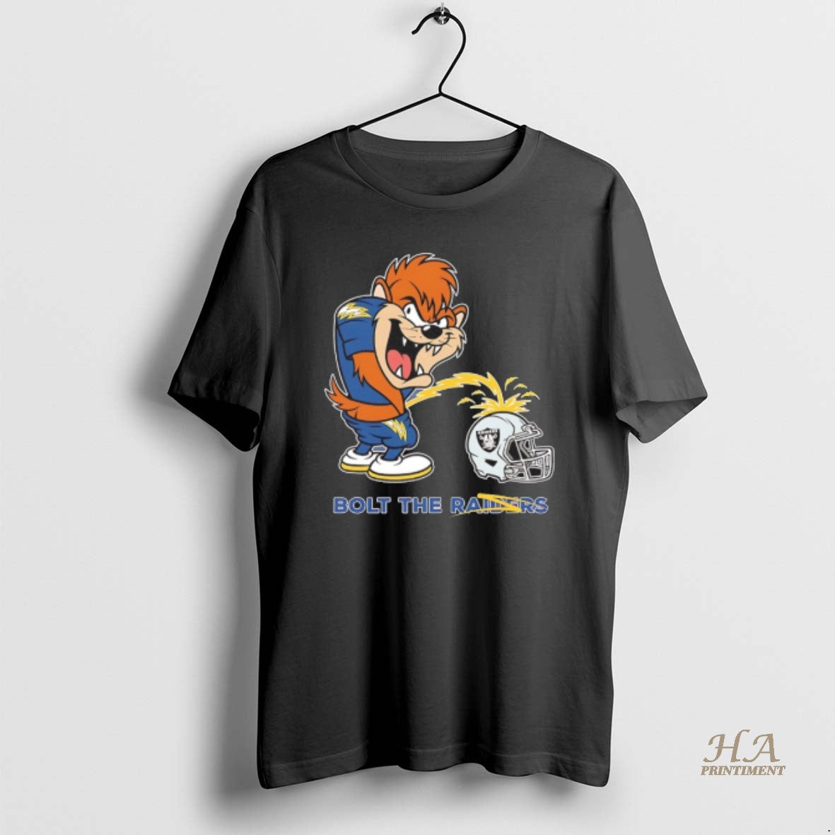 Official Tasmanian Devil Chargers Bolt The Raider