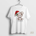 Official Teddy Bear Xmas Babys First Christmas Personalized Ornaments White