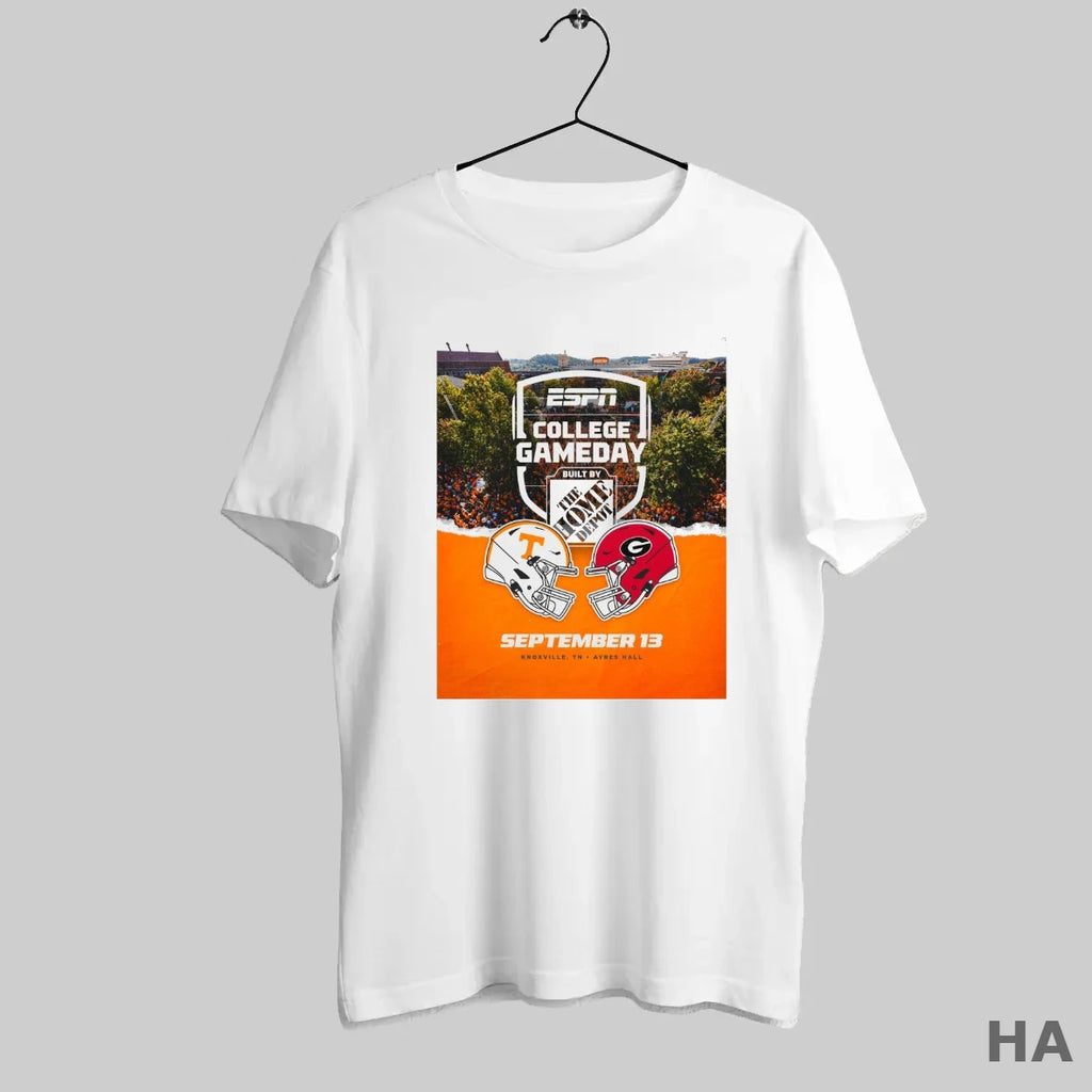 Official Tennessee Vols Vs Georgia Bulldogs Espns College Gameday September 13 2025 Knoxville Tennessee