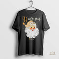 Official Tennessee Volunteers Santa Claus Dont Stop Go Vols Believin Merry Christmas Shirt