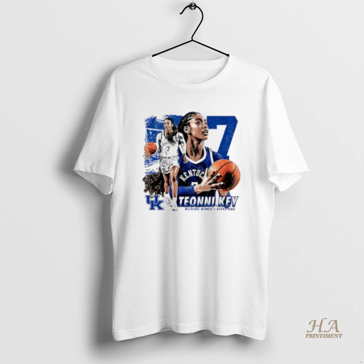 Official Teonni Key Kentucky Womens Basketball Vintage
