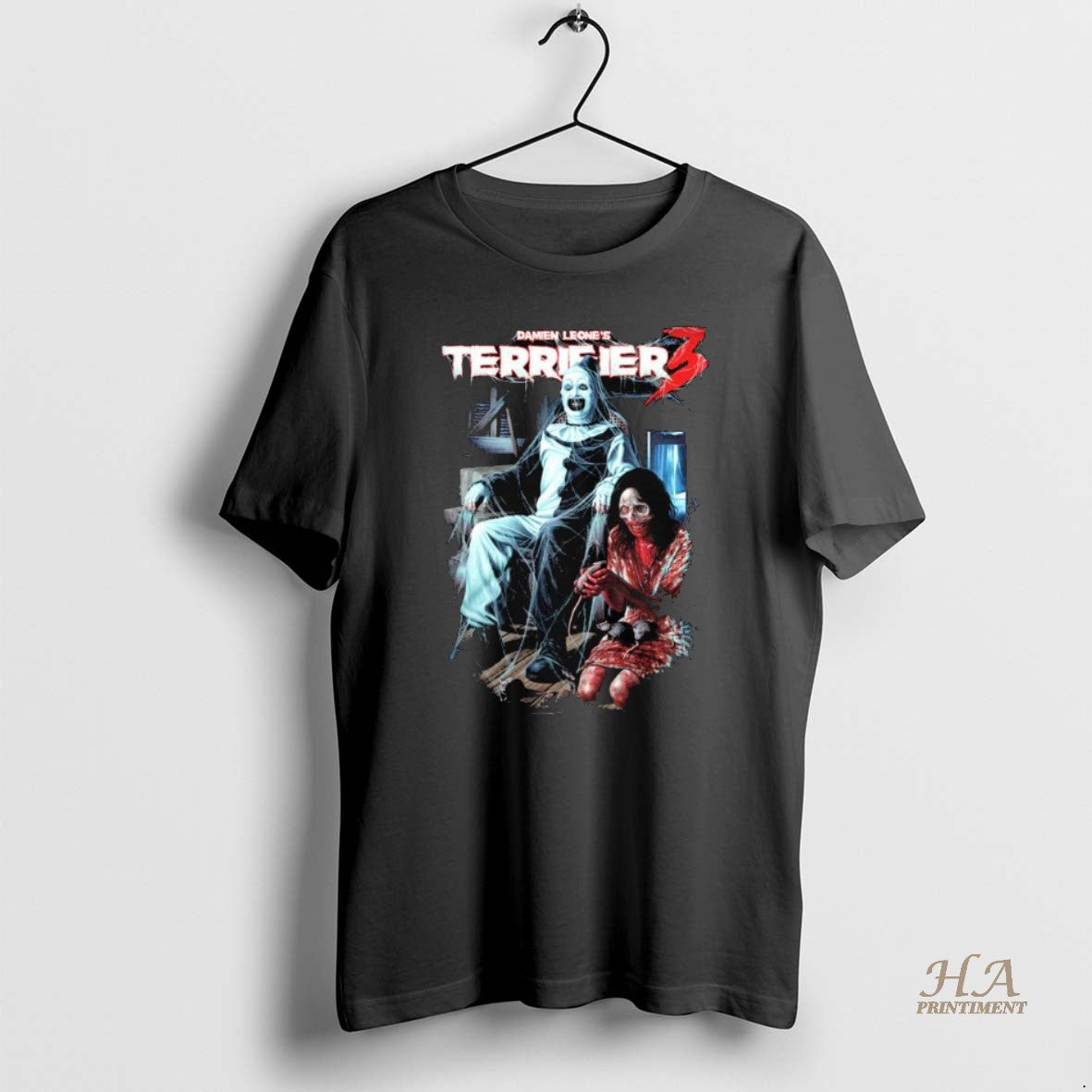 Official Terrifier 3 Terrors In The Attic Long Sleve