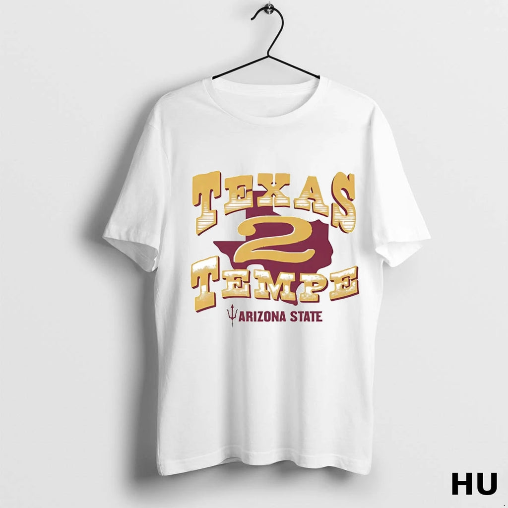 Official Texas 2 Tempe Arizona State Sun Devils T Shirt