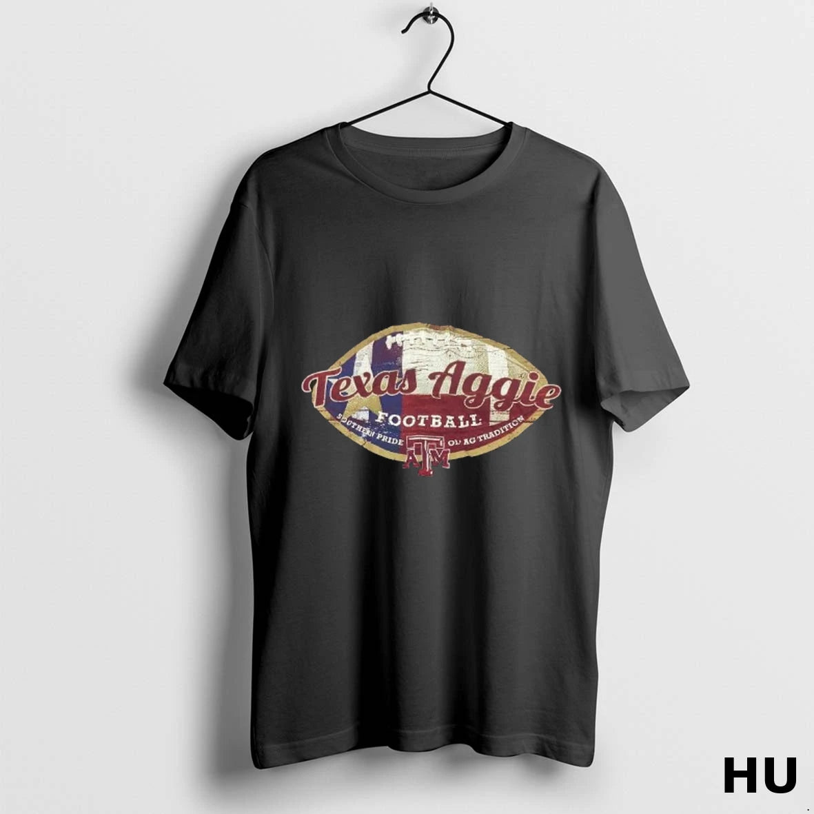 Official Texas Am Aggie Football Southern Pride Ol Ag Tradition Vintage Retro T Shirt