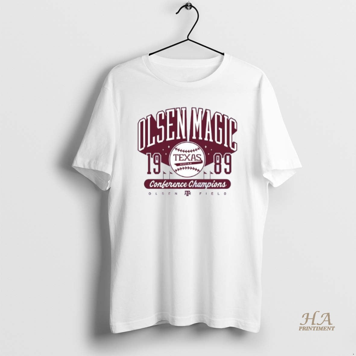 Official Texas Am Aggies Olsen Magic Conference Champions 1989